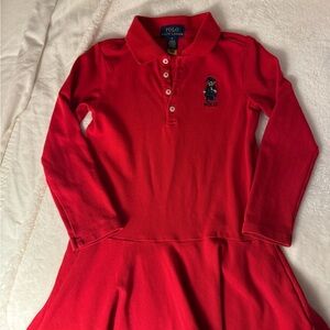 Polo by Ralph Lauren Kids Red Polo Dress